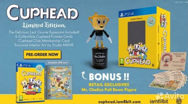 Cuphead Limited Edition PS4/Nintendo Switch