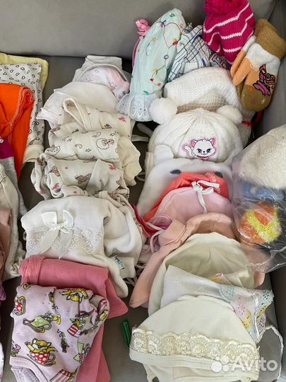Детские вещи пакетом от 0 до 2