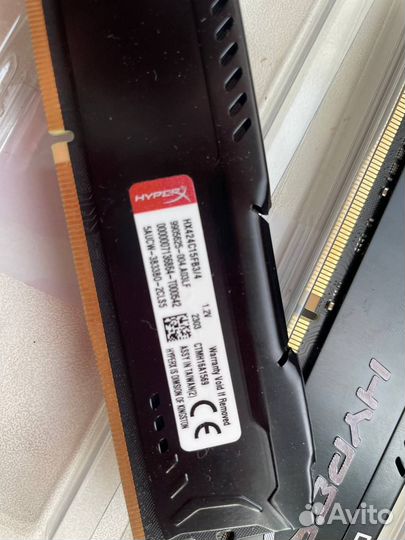 Оперативная память HyperX DDR4 2400 мгц