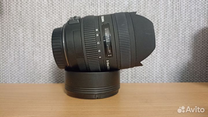 Sigma AF 8-16mm f/4.5-5.6 DC HSM Canon