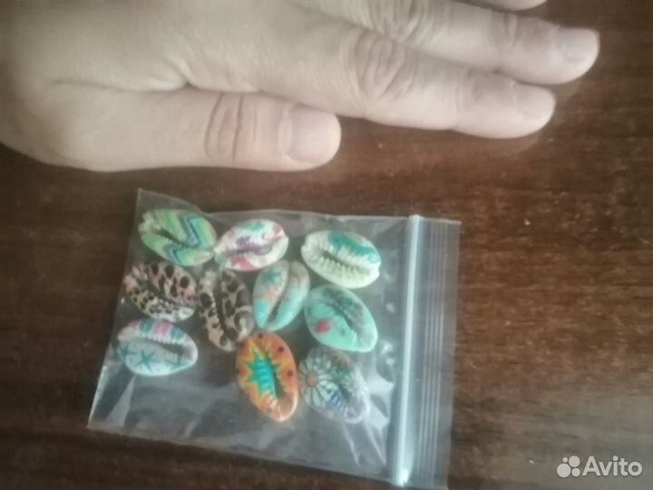 Ракушки декоративные новые