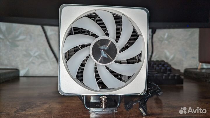 Башенный кулер Aerocool apnx AP1 argb white