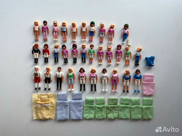 Куклы шарнирки Lego Belville 7.5, 9.5 cм бельвиль