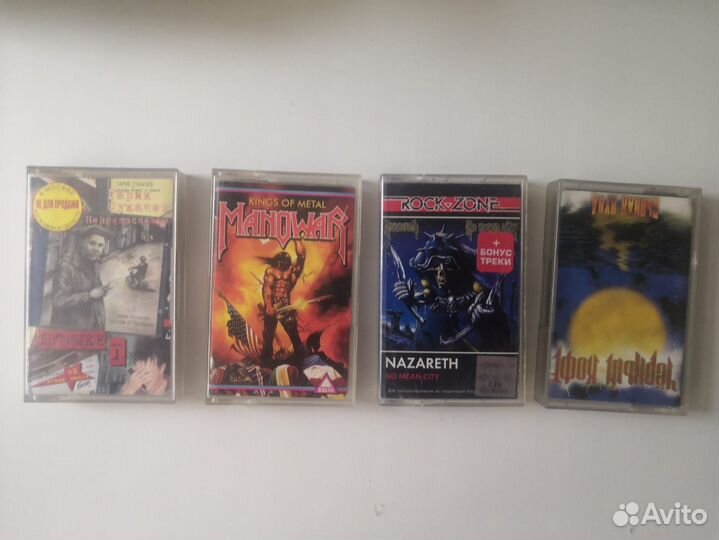 Рок кассеты аудио