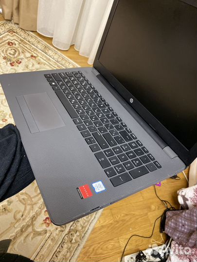 Новый игр ноутбук HP 15, full HD i5 7200+8gb+SSD