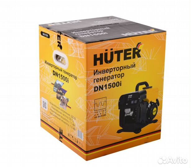 Инверторный генератор Huter DN1500i