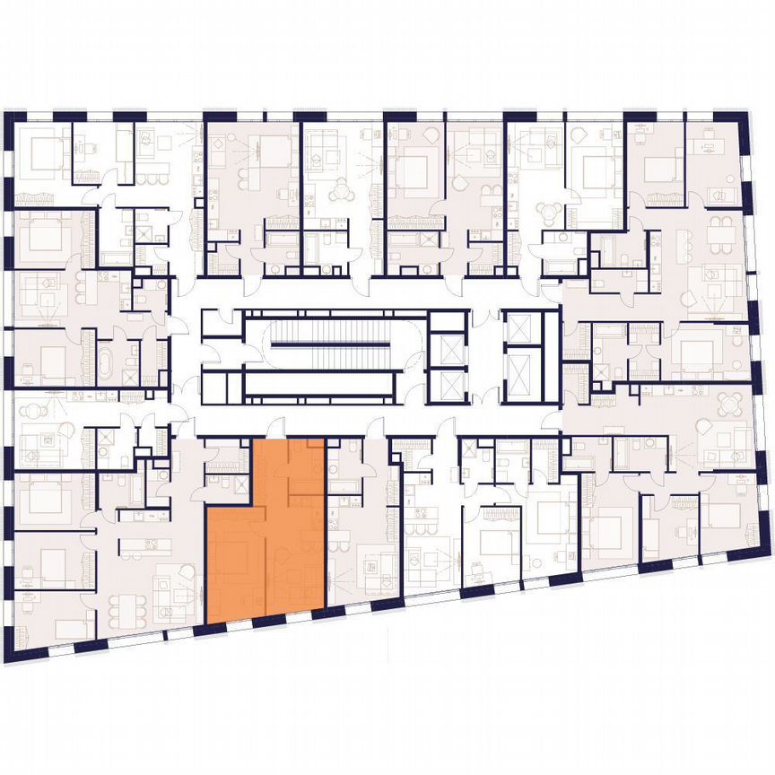 1-к. квартира, 31,4 м², 2/24 эт.