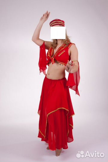 Костюм для восточных танцев ручная вышивка