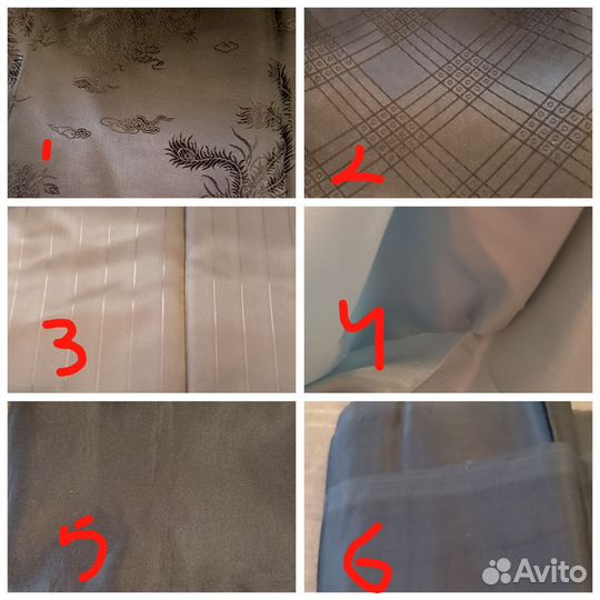 Ткани отрезы