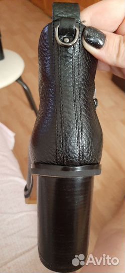 Ботильоны женские 38 размер натуральная кожа