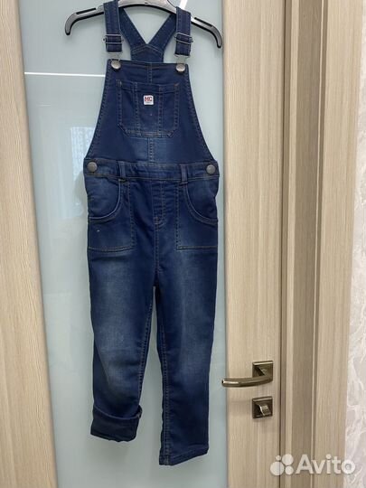 Комбинезон джинсовый р. 110