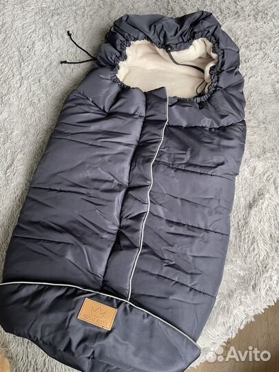 Конверт в коляску теплый