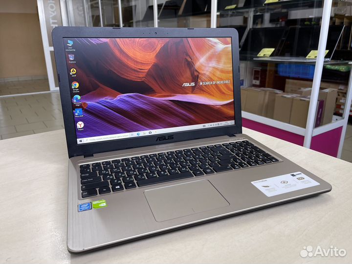 Отличный ноутбук Asus/SSD/MX110