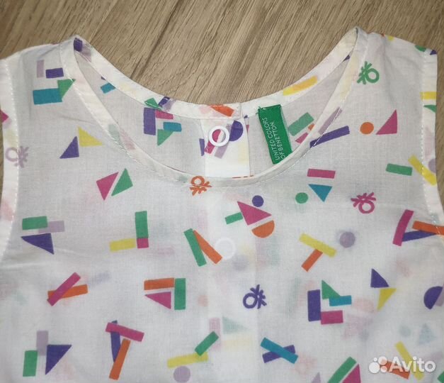 Летнее платье Benetton для девочки