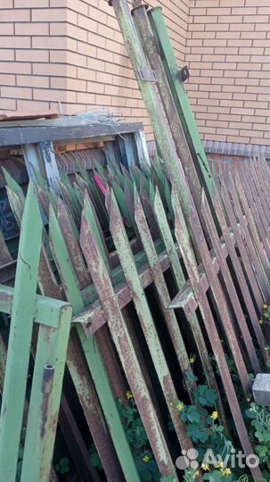 Забор металлический