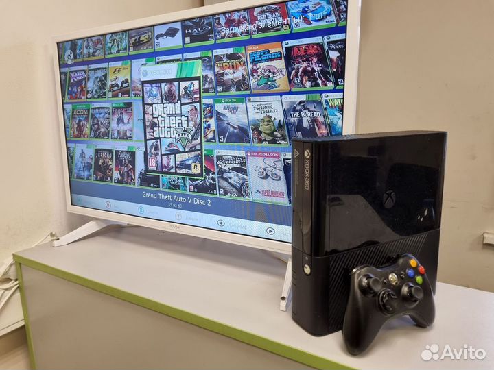 Xbox 360 Freeboot 500гб С Играми (80 игр)