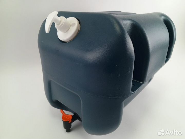 Рукомойник сине-зеленый на 30 литров