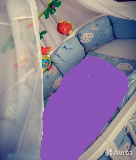 Бортики в детскую кроватку