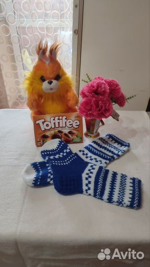 Вязаные женские носки ручная работа