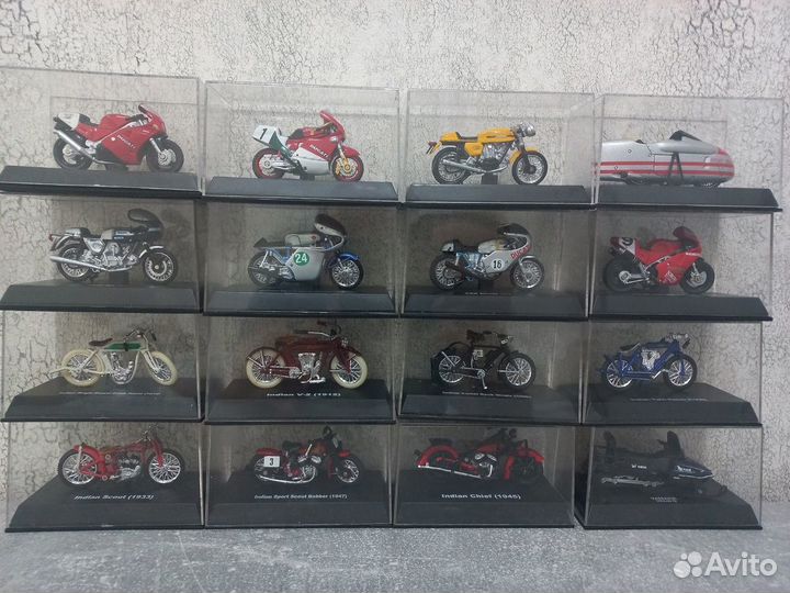 Коллекционные модели мотоциклов 1:32 1:24