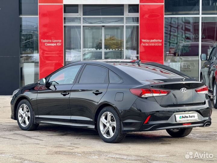 Hyundai Sonata 2.0 AT, 2018, 93 000 км