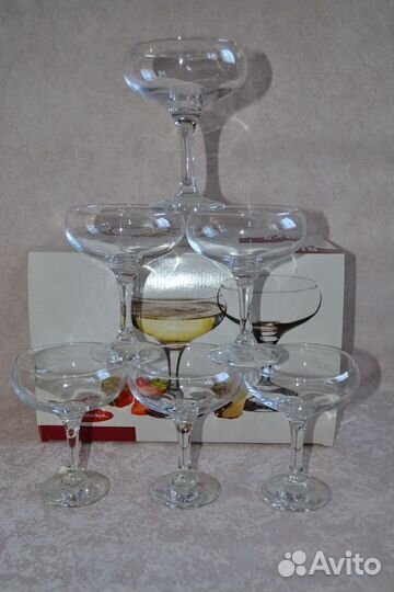 Набор бокалов фужеров