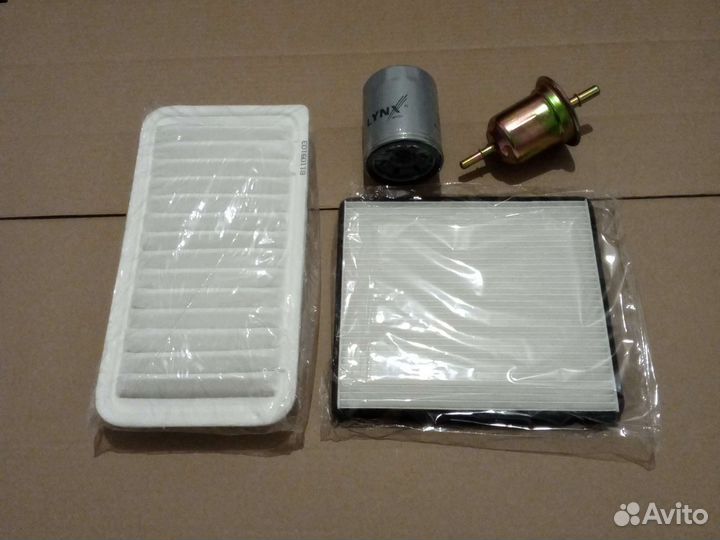 Фильтра Byd F3 комплект 4 штуки