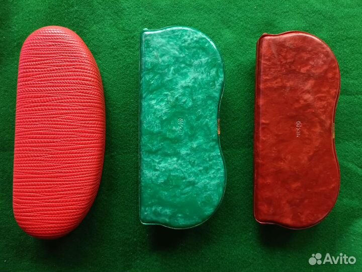 Футляры для очков (очечники) пластиковые, СССР