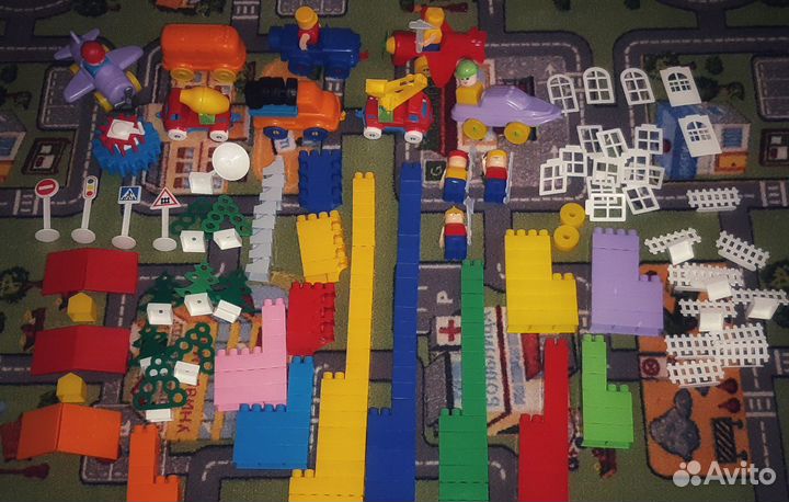 Конструктор Wader более 200 деталей