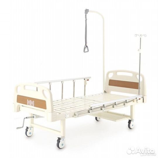 Удобная мед кровать с механическим подъемом спины
