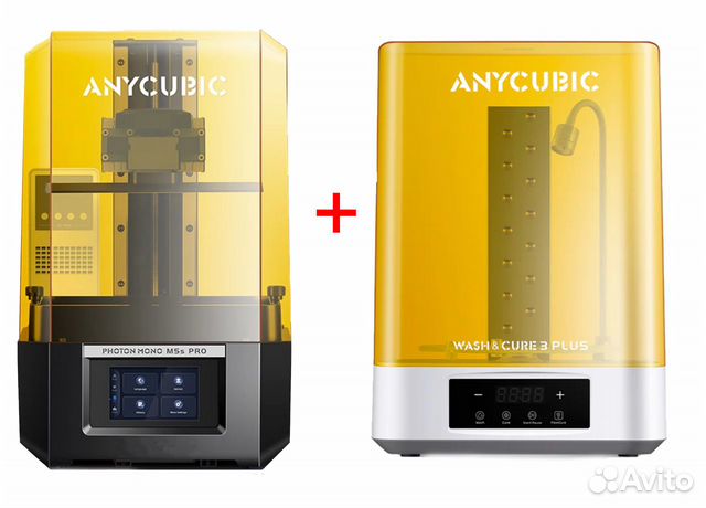 Anycubic M5s PRO + Wash & cure 3 plus объявление продам
