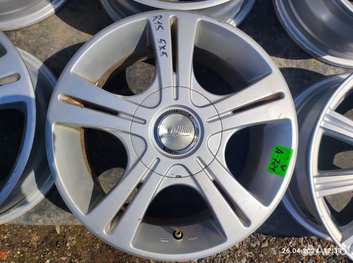 Литые диски r15 5x100 5x114.3 6J ET43 DIA73.1