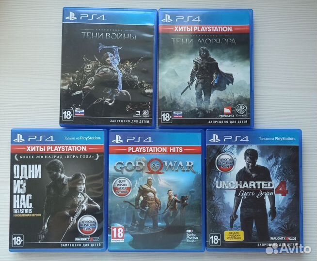 Игры для приставок ps4