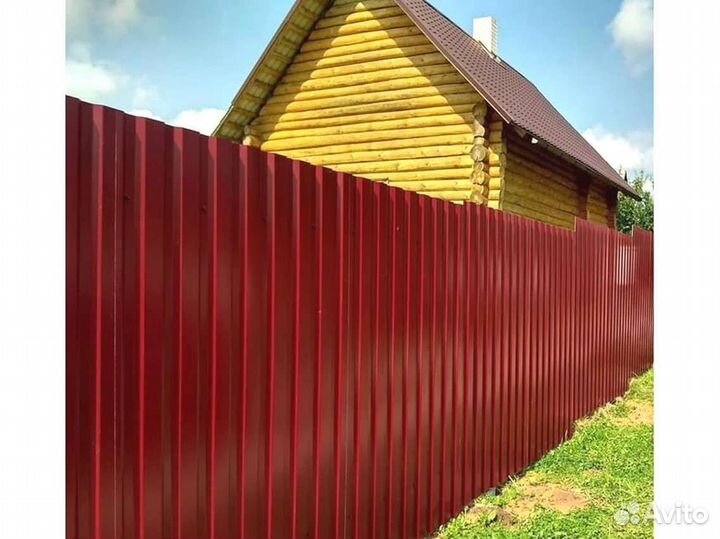 Забор профлист