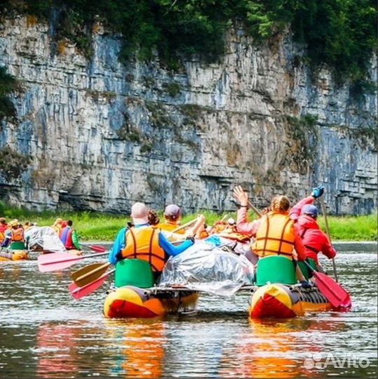 Рафт-тур 74 Сплавы по реке Ай и походы, г. Сатка