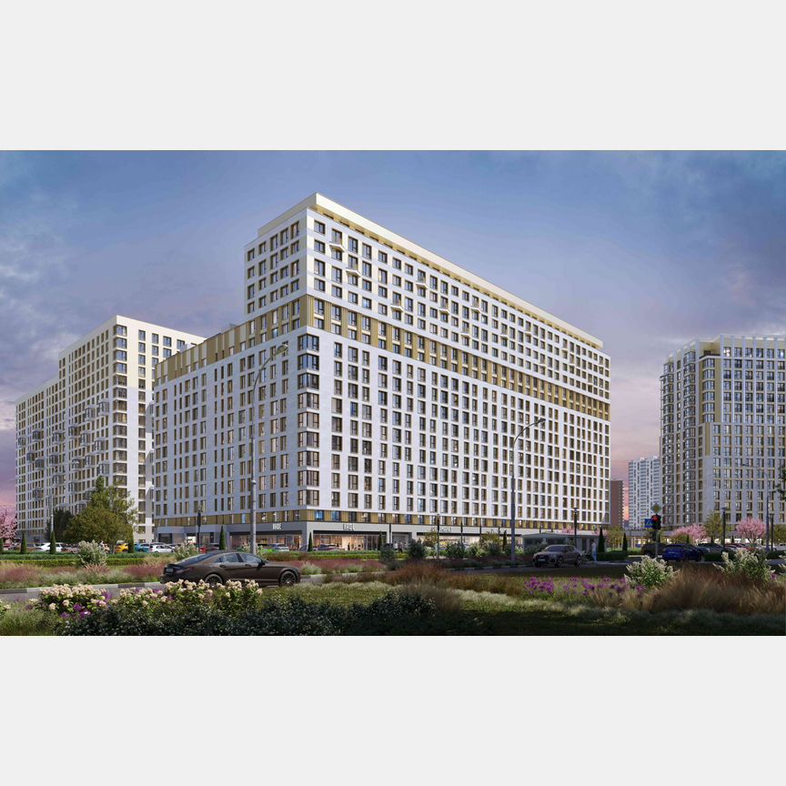 1-к. квартира, 41,7 м², 9/18 эт.
