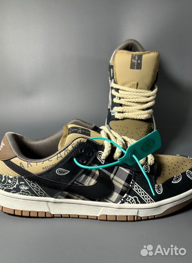 Кроссовки Nike SB dunk low x Cactus Jack Люкс