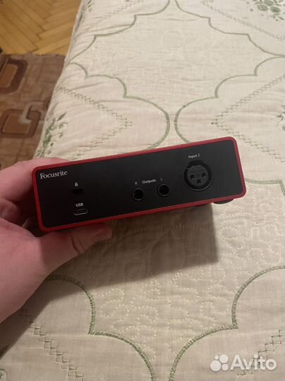 Звуковая карта Focusrite scarlett solo 4rd gen
