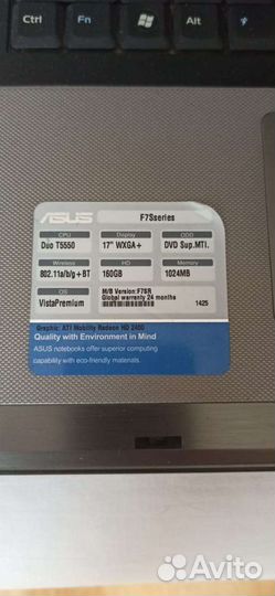 Asus f7s