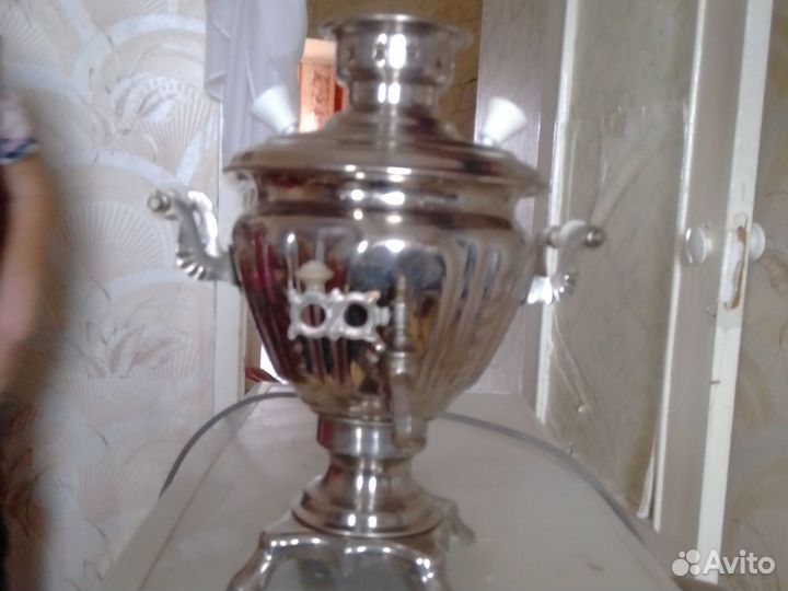 Самовар электрический со следами бытования