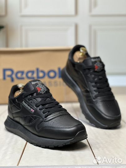 Кроссовки reebok classic кожа