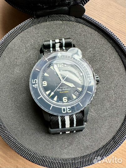 Часы Blancpain Swatch серии Ocean of Storms