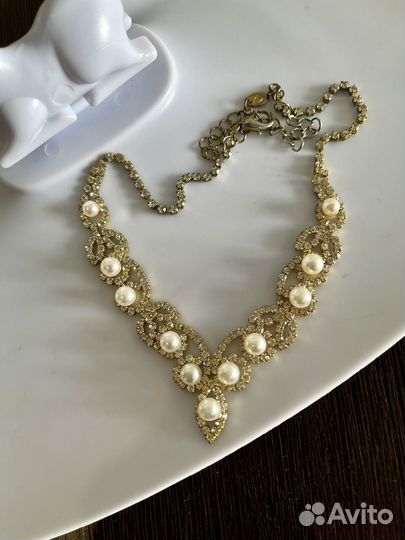 Набор украшений колье и серьги