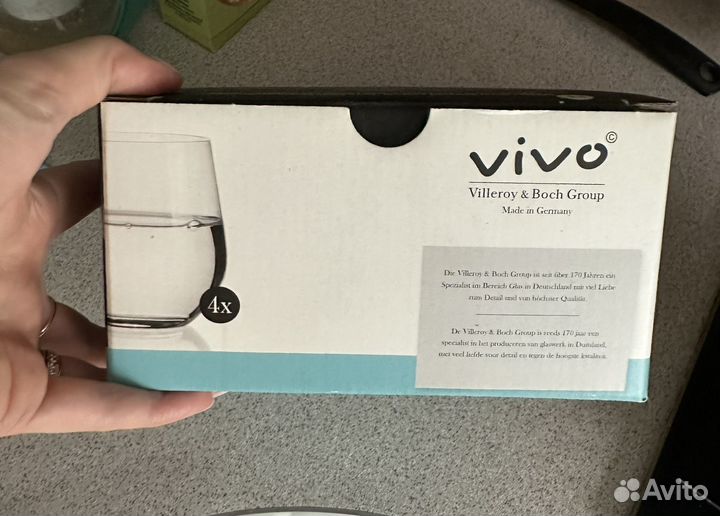 Новые бокалы для виски Vivo