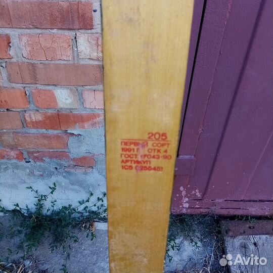 Лыжи военные новые