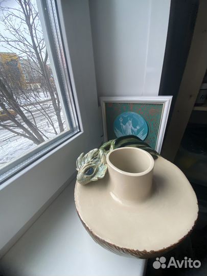 Ваза с драконом,керамика