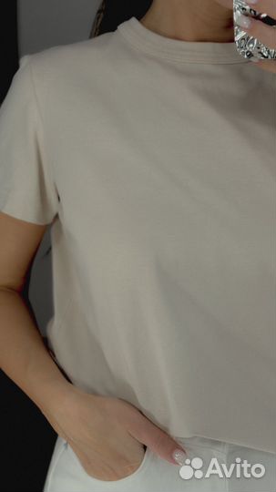 Футболка базовая плотная