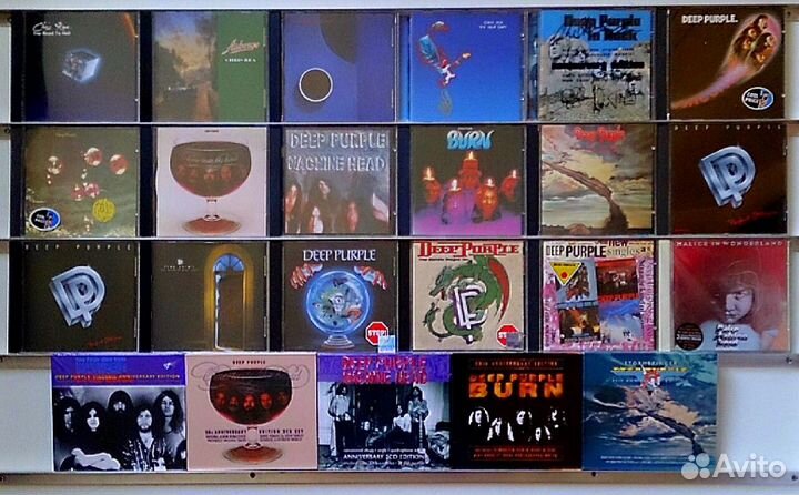 Фирменные CD (metal, rock, art-rock, blues) часть1