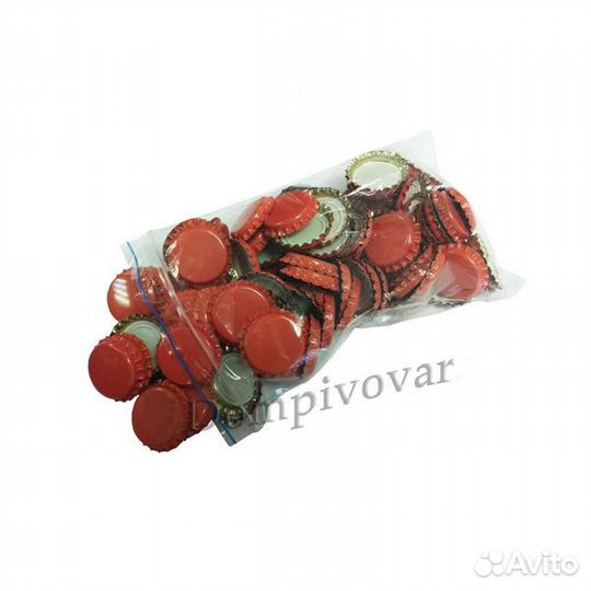 Кроненпробки 26 мм. (золото) 100 шт