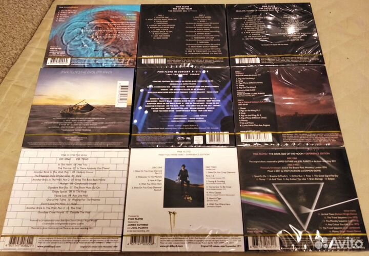 Pink Floyd CD диски по Альбомам Новые Ремастер